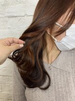 プライズ アイリス 池袋東口店(prize Iris)&nbsp;オレンジインナーカラー10代20代11000円