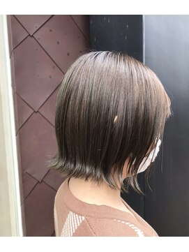 ビーエリアプレミアータ(BE AREA PREMIATA) スッキリ爽やか外ハネボブ。