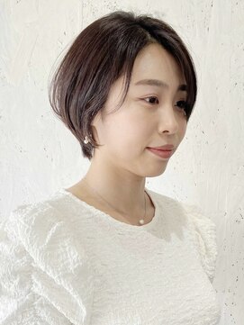 ザヘアメイクシェア(THE -HAIR MAKE SHARE-) 人気NO1☆丸み可愛いくびれショート♪
