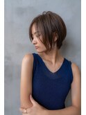 大人可愛い/ショートボブ/丸みショート/ショートカット