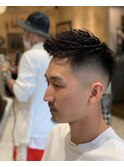 【LUDLOW BLUNT】ジェットモヒカン スキンフェード