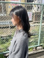 ヘアメイク ハピッシュ(hair make Happysh) ベージュ系インナーカラー＾＾