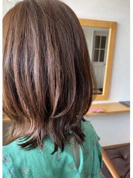 ヘアーシェリー(hair Cherie) 大人可愛い☆くびれミディ20代30代40代小顔ひし形/ウルフ