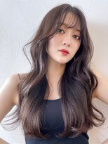 アイティー バイ アルバム 中野店(IT by ALBUM)&nbsp;ロングダークグレージュ_ホワイトグレージュネビージュ_9264