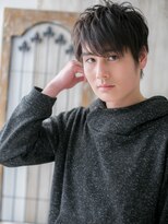 モッズヘアメン 名護大東店(mod's hair men)&nbsp;アッシュオリーブ束感スタイルアップ涼しげルーズヘアf名護大東