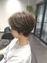 ギンザカミノア 東口店 高崎(GINZA CAMINOIA)&nbsp;ハンサムショート×アッシュベージュ