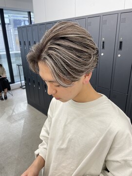 リップスヘアー 銀座(LIPPS hair) 外国人風メンズバレイヤージュ