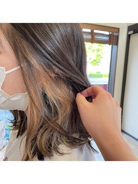 ヘアプロデュース ムース(Hair Produce MU SU) ミルクティーインナー♪