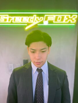 グリーディーフォックス 三軒茶屋(GreedyFOX) 波巻き/マッシュパーマ/ウルフ/ハイライト<理容室>三軒茶屋
