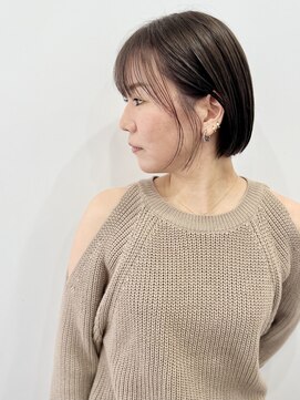 ラフューネ ヨコハマ(Raffune Yokohama) ミニボブ×グレージュ/Raffune Yokohama高田祐樹