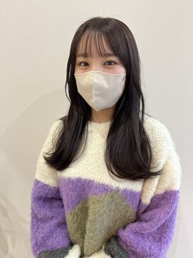 アメリ(Amelie) アメリ女子のシースルーバング♪