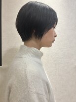 モッズ ヘア 銀座店(mod's hair) 小顔骨格矯正ショートダブルカラーバレイヤージュ韓国２０代