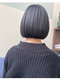 切りっぱなしボブ