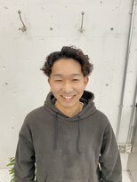 ウェルネス(Wellness)&nbsp;スパイラルパーマ　フェード