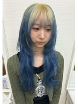 シャルティア(SHALLTIA) ブルールーツカラー【山口ハイトーン】【ウルフカット山口】
