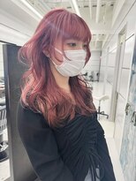 ギグスダブル 栄久屋大通店(gigs double)&nbsp;ピンクブラウン/レイヤーカット