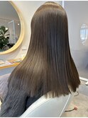 艶感たっぷりヘアカラー
