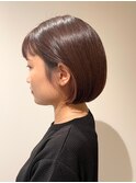 デザインカラーウェットヘアニュアンスパーマ