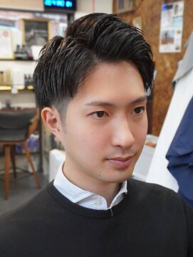キングマンバーバー 田町店(KING MAN BARBER) ビジネスツーブロックスタイル