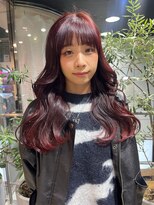 ヘアーアンドメイク ビス(HAIR&MAKE bis) 冬に流行中◎深めボルドーカラー☆【多田華歌】