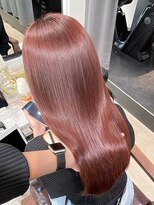 ロイス 神宮前(ROIS)&nbsp;レッドブラウン/ハイトーン/ダブルカラー/ケアブリーチ