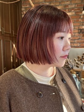 ボコカ(bococa) 【macana指名】酸性ストレートパーマ 切りっぱなしボブ 登戸