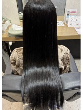 バランス 新宿(balance) ブルーブラック×髪質改善　[新宿/髪質改善]