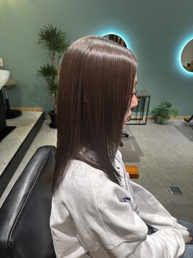 レプリカ(replica.) 【replica.】髪質改善 ダークカーキベージュ