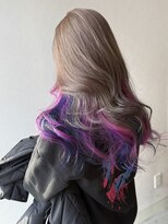 ラフ バイ マグ 南松本(R.A.F. by Mag)&nbsp;ミルクティーベージュダブルカラーケアブリーチインナーカラー