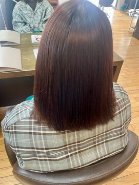 ヴァンカウンシル 清須店(VANCOUNCIL) ツヤ感UP　ナチュラルストレートで上品な印象に◎