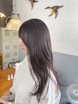 ブラウン(Brown) ロング/アディクシーカラー