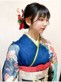 成人式 卒業式 着付け 成人式ヘア 卒業式ヘア 振袖ヘア 袴ヘア