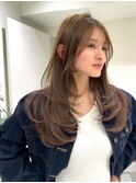 ハイライトバレイヤージュダブルカラーショートカット