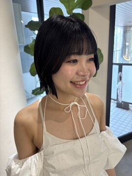 ロンドウェグ(RONND weg) パツっと前下がりボブ