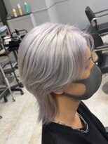 アビールブレ 新潟万代(ABEY LEVRAI)&nbsp;メンズウルフ/ホワイトシルバー/ハイトーンカラー