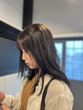 コネクト(conect) オリーブグレージュ・顔まわりレイヤー