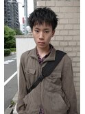 ナードショート×ドライヘア