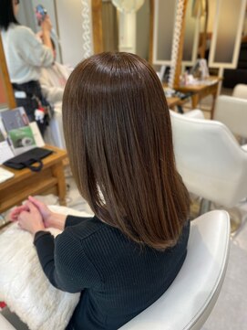 スペックホルダーミミ(Spec Holder mimi) ナチュラルブラウン×ミディアム12.25オリーブグレー