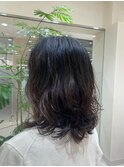 ミディアムヘアパーマ