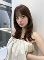ユーフォリア 銀座(Euphoria)&nbsp;色気のあるトレンドミディアムレイヤー/流れる顔周りで小顔ヘア