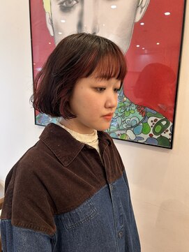 ルッツ(Lutz. hair design) 26.1.24ニュアンスbob[犬山良慈]