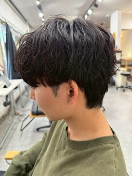 フゥ 宇都宮(FeU) 宇都宮メンズカットメンズパーマツイストパーマ波巻きパーマ眉毛