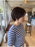 ショートカット/ショートボブ/顔まわりカット