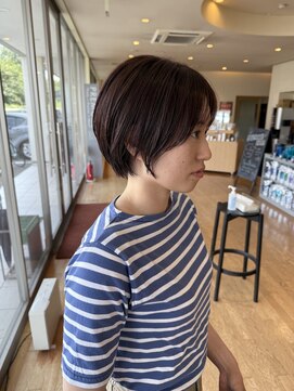 シンク 豊中店(sync) ショートカット/ショートボブ/顔まわりカット