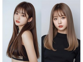 ヴィヒタ 川越 本川越(VIHTA.)の写真/髪質改善カラーが人気!鮮やかな色味×艶感×パーソナルカラーでなめらかな指通りに♪川越ブリーチ川越/川越
