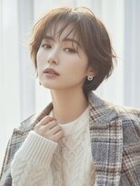 ヘアーメイク ライズ 西田辺店(Hair make rise;)&nbsp;大人可愛い20代30代40代小顔ひし形ハンサムショート丸み