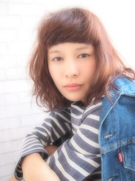 ナヌーク シブヤ(nanuk shibuya) Haruna　×　 カジュアルガーリー　×　柔らかなボブ