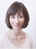 クール＆フェミニンボブ
