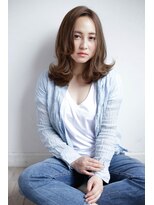 ロロネー 梅田(Lolonois) 【Lolonois梅田】大人かわいいミディアムヘア(藤岡なおき)