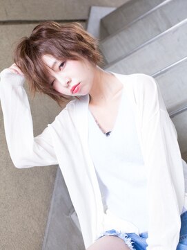 ジェム(GEM) ＊*Gem Garden*＊ハネさせない☆ノームコアベビーショート